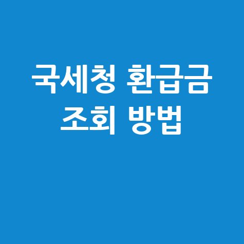 국세청 환급금 조회, 카톡·문자·전화로 간편하게! 숨은 내 돈 찾는 법