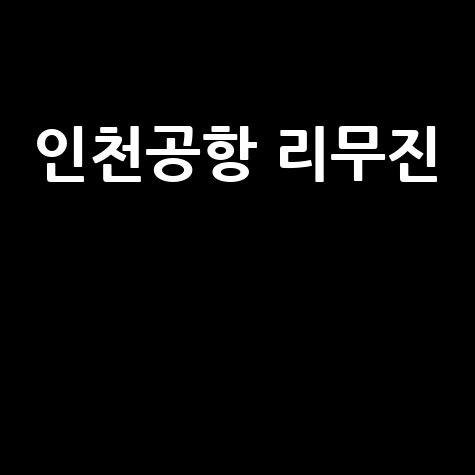 인천공항 리무진