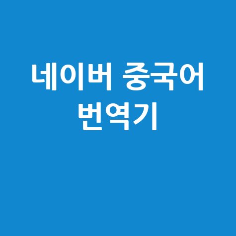 네이버 중국어 번역기 활용 팁