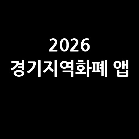 경기지역화폐 앱 설치 가이드